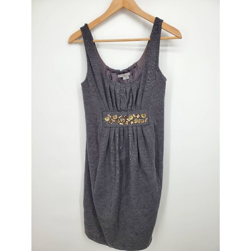 NWT Vince Women's Grey 100% Wool Dress Size Small